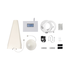 Kit Amplificador de Señal Celular 3G, 2G y VOZ. Soporta Múltiples Operadores, Dispositivos y Tecnologías Simultáneamente. Doble banda. Mejora la señal en interiores de Hasta 500 metros cuadrados.