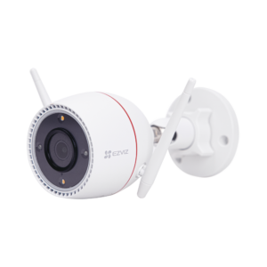 Bala IP 3 Megapíxel / Wi-Fi / Audio de Dos Vías / Visión Nocturna en Color / Sirena / Estrobo / Detección de movimiento / Notificación Push / Ranura Para Memoria / Uso en Exterior