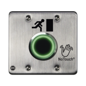Interruptor IR NoTouch® de Acero Inoxidable / Salida Doble / Símbolo de Puerta