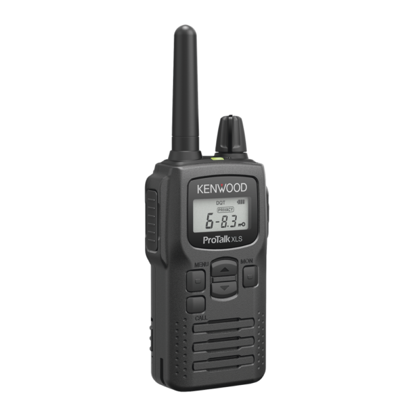 450-470 MHz, 2 W, 6 canales, Incluye antena, batería, cargador y clip